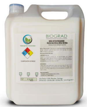 BIO-VITRIFICADOR Cera Acrílica Alto Brillo